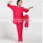 2016 latest Cotton & Silk Tai Chi Uniforms Womens Girls Wushu suit daily exercise clothes