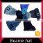 Acrylic muti-color knitted baby beanie hat