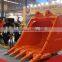 excavator bucket volume, excavator rock bucket