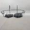 wrought iron flower pot rack