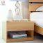 Wooden Narrow Bedside Cabinet with ISO9001 Certificate
