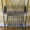 High Quality Factory Customize Foldable Wire Metal 4 tier used bread racks with sign holder