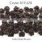 Dark Brown, Small Handmade Mulberry Paper Flower, Wedding Party, Scrap-booking Crafts, Wholesale