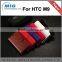 Cell phone case PU leather Wallet case with photo frame, For HTC M9 case 6 colors