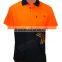 OEM with lastest design for men' s hi vi cotton fluorescent scent polo shirt