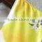 Lemon Print Round Collar Simple Sleeveless Dress Design