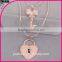 2015 crystal necklace for women double sweater chain/flower necklace chain necklace