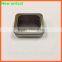 Mini tin box with clear pvc window for perfume