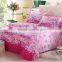 100% polyester printed 4pc bedding /digital printed fabrics/printed polyester satin fabric