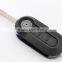 Hot Sale fiat 500 for 3 button SIP22 folding blade car key blanks cover key fiat