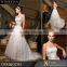2015 hot sale 100% brand new removable skirt wedding dresses