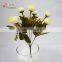 New launched Wholesale soft multicolor mini decoration wedding flower for wedding car