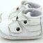 new arrival hot selling baby leather sneaker for toddler