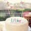 Triangle colorful Cake Pattern Paper Banner For Birthday Party Decoration