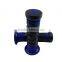 Motorcycle Blue Black Five Stars Hand Grips