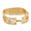 2015 new 18k Thick gold bracelet alloy bracelet Wild leopard bracelets