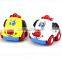 dog face car shape electric sound light toy/Make design kids gift electric sound light toy/Customized electric sound light toys