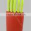 5pc Colorful Knives Set/colorful Non-stick kitchen knife set/cutlery set 5pcs