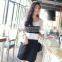 D71161H 2015 Korean New Autumn Maternity Skirt fashion stripe loose skirt for women