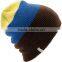 Pom Pom OEM Jacquard Pattern Beanie Hats Wholesale,Custom Knit Acrylic Beanie