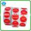 Attractive price color printing label ,custom plastic bottle label printing