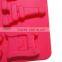 OEM/ODM house shape silicone ice cube tray mold chocolate container