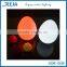 High waterproof LED Plastic egg shaped bar light / LED Plastic and shining egg shaped bar light