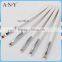 ANY Nail Art Smile on Nails Painting Tools Pearl White UV Gel Nail Brushes for Nail Art