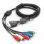 2m 1080P Component 5RCA AV AUDIO VIDEO HD TV Cable Cord For Sony Playstation 2 3 PS3 PS2 Controller Console