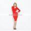 Latest xxl size women casual dress