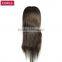 synthetic and human hair female mannequin head