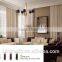 Bintronic Customized Made In Taiwan Electric Screw Rod Driven Track With Curtains Operate Electric Remote Control