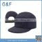 Black Leather Strap 5 Panel Hats 5 Panel Hat With Leather Patch