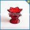 colorful glass lotus flower candle holder wholesale