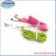 hot new flat soft feeling good TPE micro usb cable