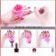 Eco-friendly silicone nail polish bottle holder
