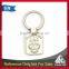 Custom logo design rectangle shield shape zamac keychain