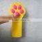 Winod Cat paw shape laser Beam WIN-1923 patrol paw blister packing small laser pointer