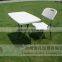 stainless steel 2.5FT plastic kitchen adjustable table /hot sell dining room table with removable legs