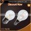 Clear glass material E27 leb g45 bulb filament bulb