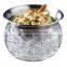 Large Shatterproof Set of 2 Dip Chiller Bowl Iced Stainless-Steel Serving Bowl Dip Bowl On Ice with lid