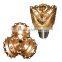 API standard 12 1/4 rock tricone bits with steel tooth or tci tooth
