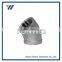 OEM Precision Factory cast steel flanged elbows