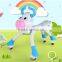updated version blue & pink lovely cow baby walking car with wheels electric kids ride on car animals                        
                                                Quality Choice