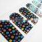 Wholesale coloful beaded nail foil sticker 3d metallic nail art patch factory