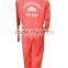 100% Cotton Coverall 260gsm with printing for southeast Asia market, reflective stripe coverall