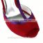 Factory Sale OEM Quality red flat wedding shoes for sale