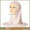 Women Shimmer Printed white Cotton Jersey Muslim Scarf Hijab Wholesale