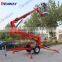 Articulated mini towable boom lift for sale
