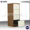 mixed color filing cabinet key lock steel cabinet nightstand drawer cabinet